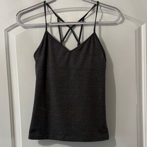 ALO Yoga Black Strappy Tank